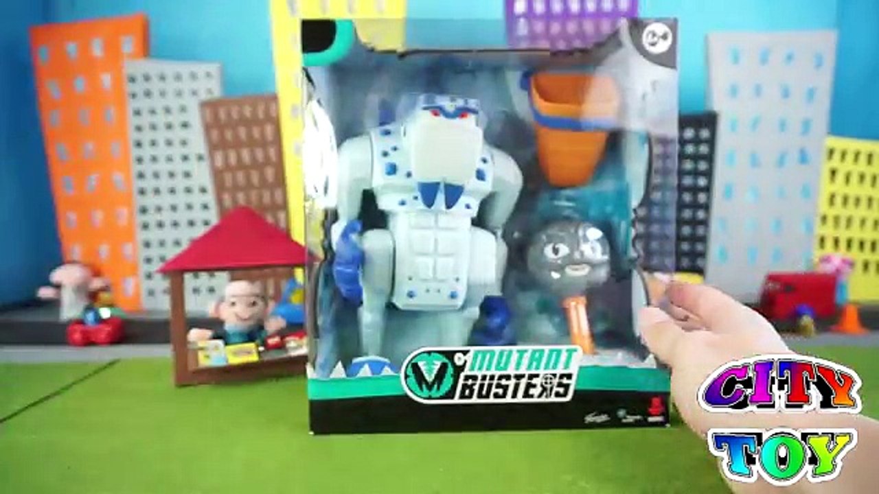 JUGUETES MUTANT BUSTERS The Rock VS. Metal ICE Cap. 4 en City Toy