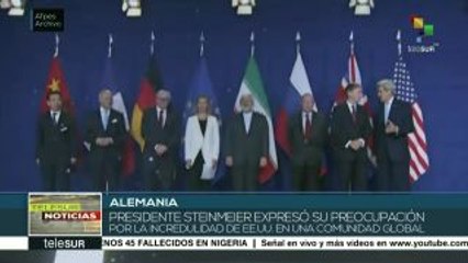 Prdte. alemán expresa preocupación por las relaciones entre EEUU y UE