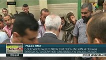 Palestinos sepultan a seis milicianos asesinados por ejército israelí