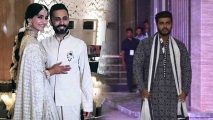 Sonam Kapoor के Sangeet के लिए Handsome Hunk बन पहुंचे Arjun Kapoor; Watch Video | Boldsky