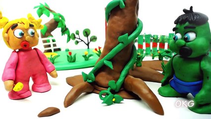 Baby Elsa Hairstyle Fashion-Show-Clay Cartoon Hulk Spiderman Stop Motion Kids Movie