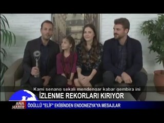 Elif Endonezya'da 'En İyi Yabancı Dizi' Oldu.