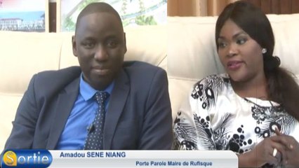 Sortie avec Amadou Sene NIANG (Porte parole Maire de Rufisque)