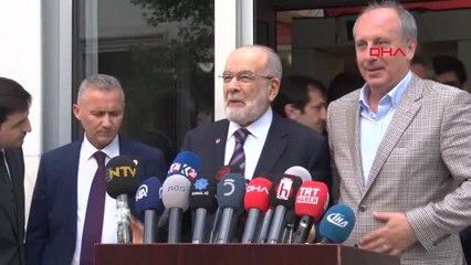 Muharrem İnce'den Karamollaoğlu'na Ziyaret