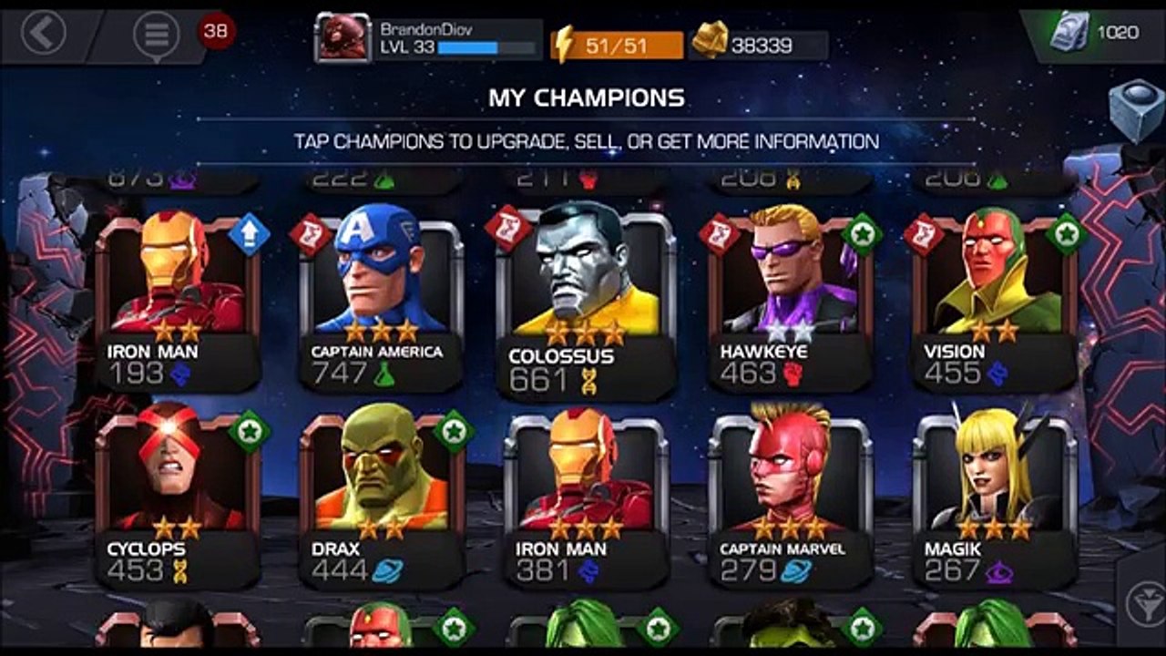 How to get 3 star Champions EASY Marvel Contest Of Champions