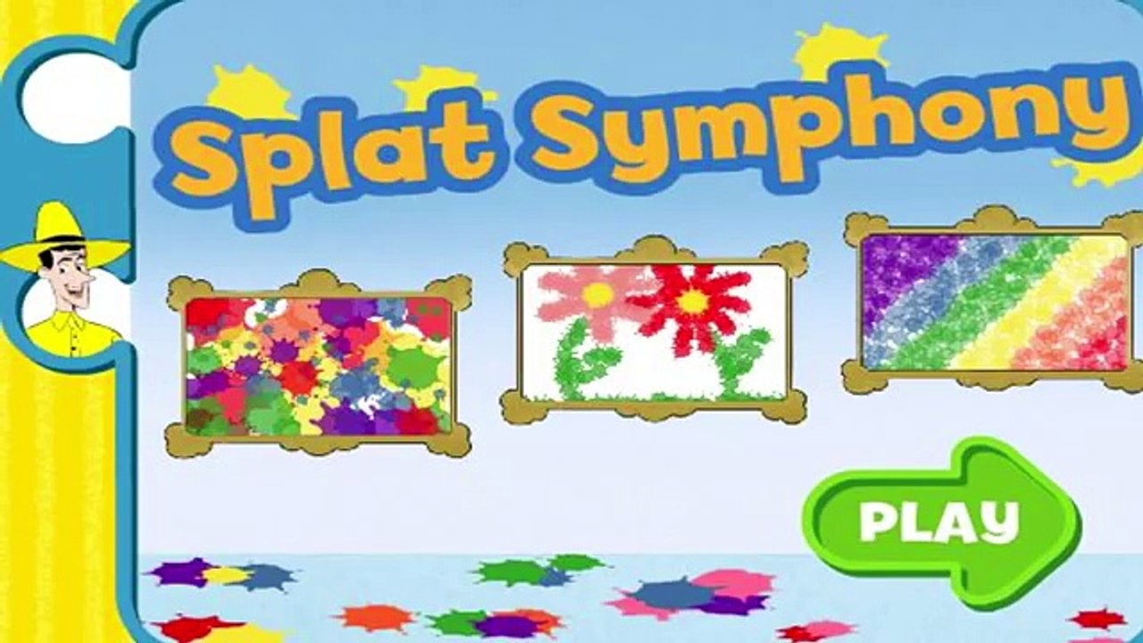 Curious George - Splat Symphony - Curious George Games - PBS Kids