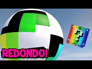 Minecraft: LUCKY BLOCK REDONDO!! (c/ Rezende, Pig e Afreim)