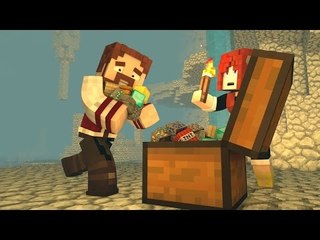 Minecraft: O FILME #18 - A VERDADEIRA BASE SECRETA?! :O (c/ Miss) | (Crazy Craft 3.0)