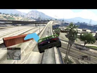 CORRIDA COM MEGA SALTOS EXPLOSIVOS!! xD  - GTA V Online