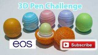 【創意 DIY】教你如何自製EOS 護唇膏/3D打印筆 ♥創意世界