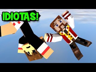Minecraft: IDIOTAS PULANDO #2 - VIDRINHOS IMPOSSÍVEIS!!  (c/ Italo)