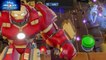 HulkBuster VS Thor (AI) VS Nova (AI) VS SpiderMan (AI) - Marvel Battlegrounds - Disney Infinity 3.0