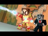 Minecraft: NOVO MINIGAME (Build Battle) - SOU O IRON MAN!! (c/ Wolff)