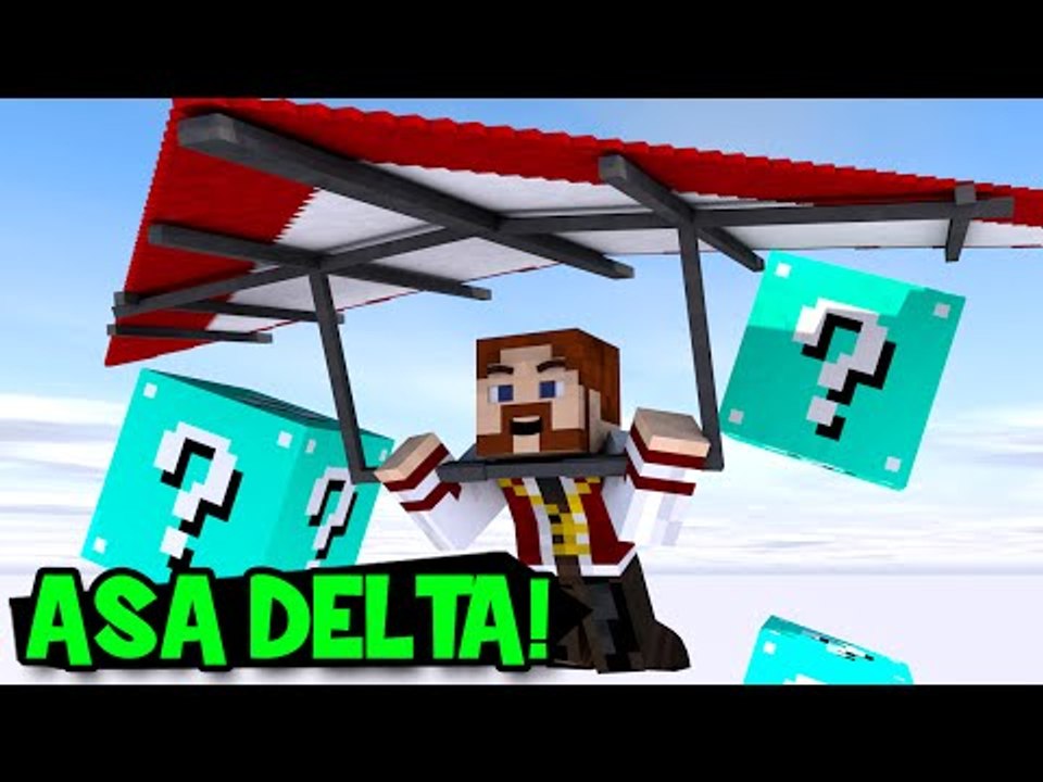 Minecraft: GUERRA NO CÉU COM LUCKY BLOCK (c/ Edu, Wolff e Aruan)
