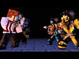 Minecraft: NOVO MINIGAME (Build Battle) - MORTAL KOMBAT!! (c/ Wolff e Pokey)