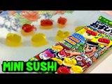 Mini Cozinha - MINI GOMAS DE SUSHI!! :O - Meiji Mini Gummy Sushi