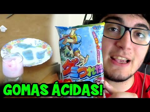 Mini Cozinha - MINI GOMAS DOCES E ÁCIDAS!! - Kracie Gumi Tsureta (Gummy Candy)