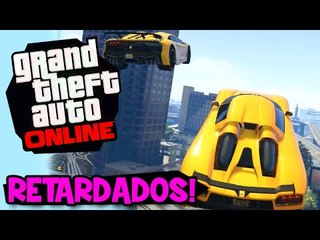 3 RETARDADOS NUMA CORRIDA!! (c/ Lugin e Pigman) - GTA V Online (PC)