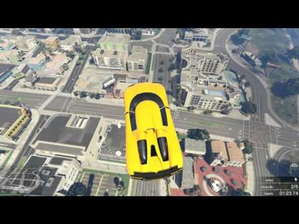 CORRIDA DOS SALTOS, SALTOS E MAIS SALTOS!! xD - GTA V Online (PC)