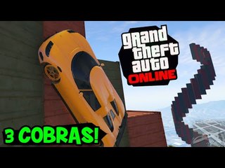 CORRIDA SUPER ÉPICA! AS 3 COBRAS ESPIRAIS!! :O - GTA V Online (PC)