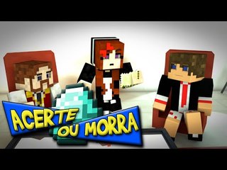 Minecraft: ACERTE OU MORRA - CACTO OU KAKITO?! xD (c/ Italo e Miss)
