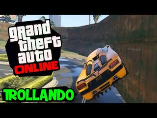 TROLLANDO NO WALLRIDE!! xD - GTA V Online (PC)