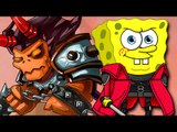 LUTA CONTRA BOB ESPONJA!! - ISLAND OF RAINBOW (MMORPG Browser Game)