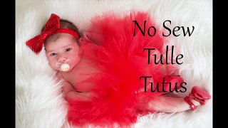 No Sew Tulle Tutu | Two Different Ways
