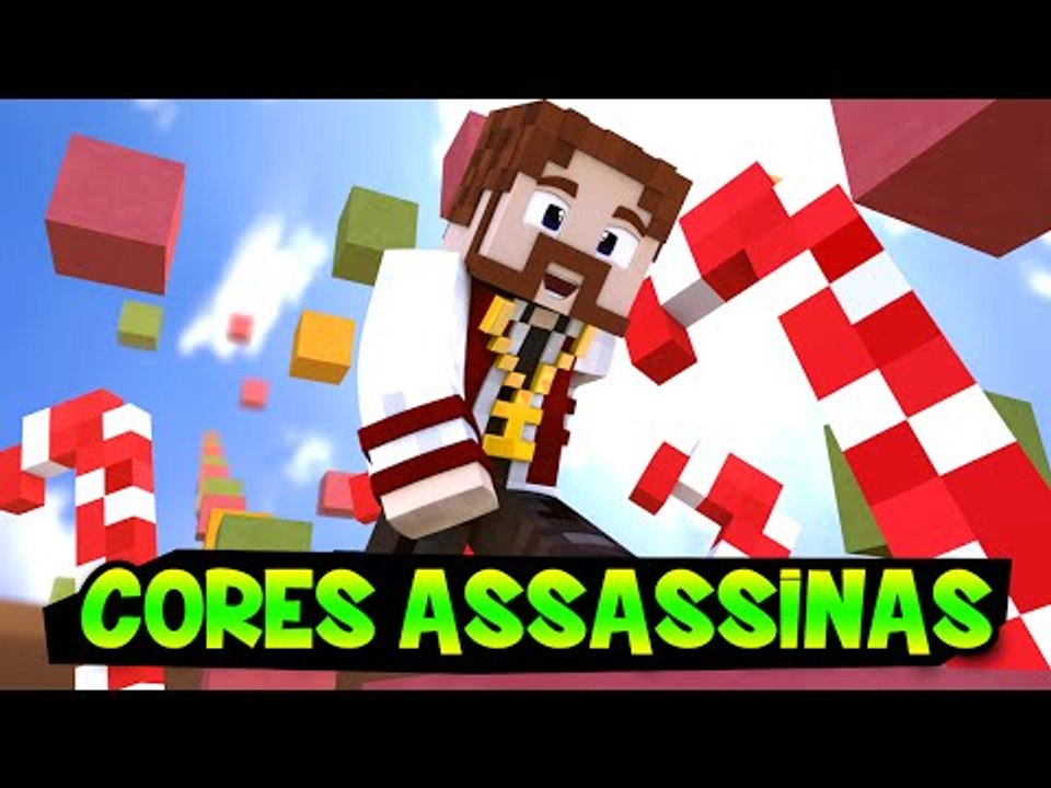 Minecraft: CORES ASSASSINAS! #3 - QUASE CAGUEI NAS CALÇAS DE RAIVA!! (c/ FACECAM)