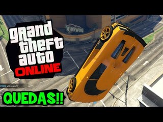 SUPER QUEDAS NO GTA!! xD - GTA V Online (PC)