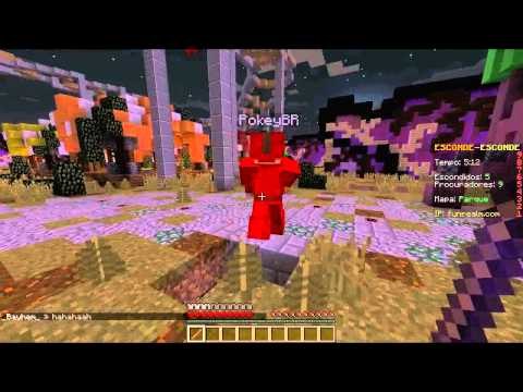 Minecraft: O PARQUE DE DIVERSÕES!! (c/ Pokey e Wolff) - (Esconde-Esconde)