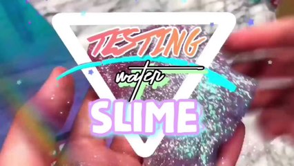 WATER SLIME!  Testing DIY Water SLIME