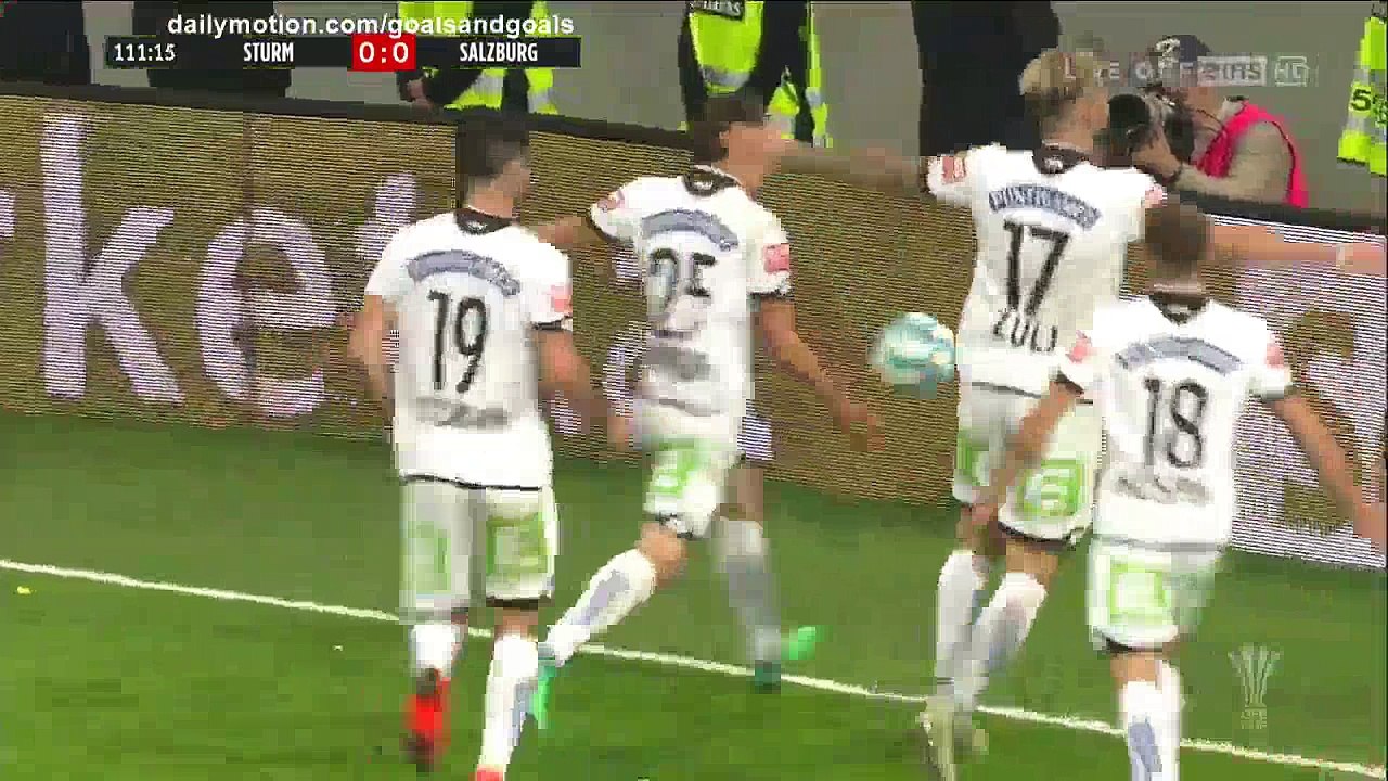 Stefan Hierlander Goal HD - Sturm Graz 1 - 0 Salzburg - 10.05.2018 (Full Replay)