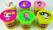 POWERPUFF GIRLS VS TEEN TITANS GO Play-Doh Learn Colors with Surprise TOYS