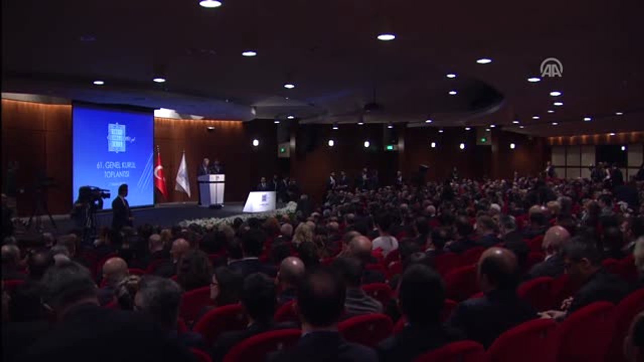 Türkiye Bankalar Birliği Genel Kurulu - TBB Yönetim Kurulu Başkanı Aydın - İstanbul