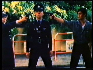 In the Line of Duty 3 aka Force of the Dragon opening (from UK VHS)