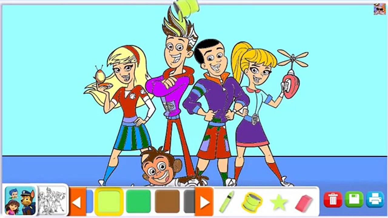 Kapela Detektywów - Kolorowanki dla Dzieci / Fresh Beat Band - Coloring Book