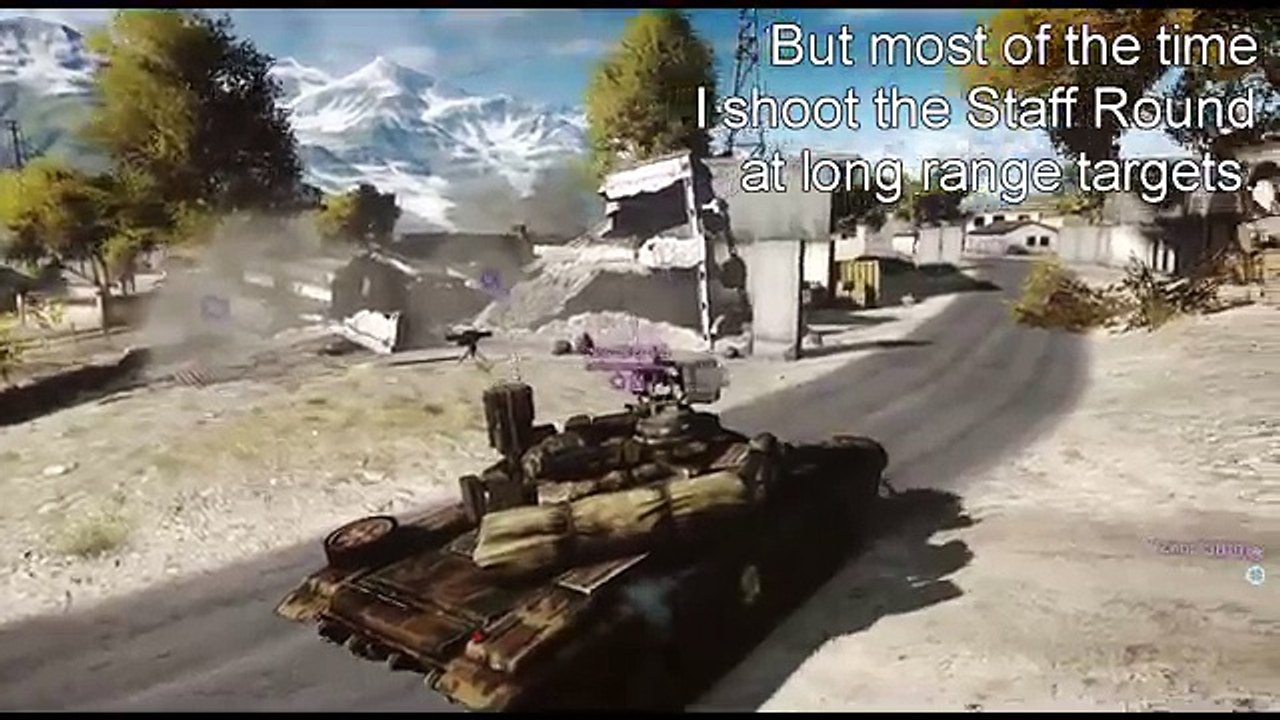 Battlefield 4 - Powerful Tank Setup