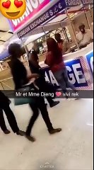 Mr et Mme Niang préparent la lune de miel