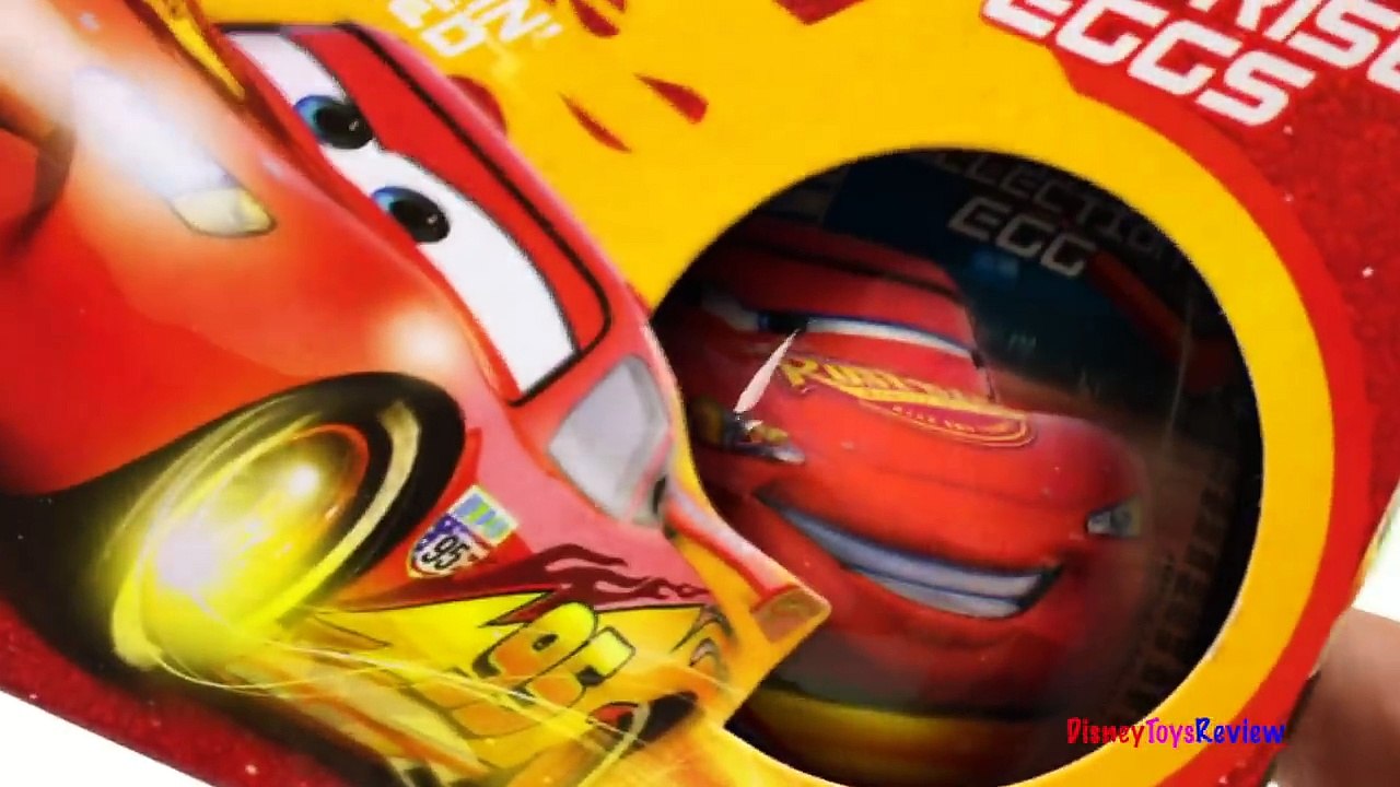 CHOCOLATE SURPRISE EGGS & TOY SURPRISE EGGS WITH DISNEY CARS MOANA DINO EGGS AND KINDER JOY SURPRISE