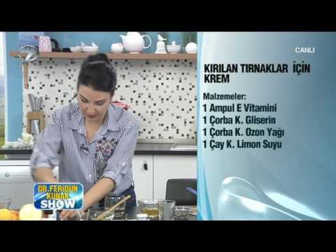Dr.Feridun Kunak'tan Kırılan Tırnaklar İçin Krem Tarifi