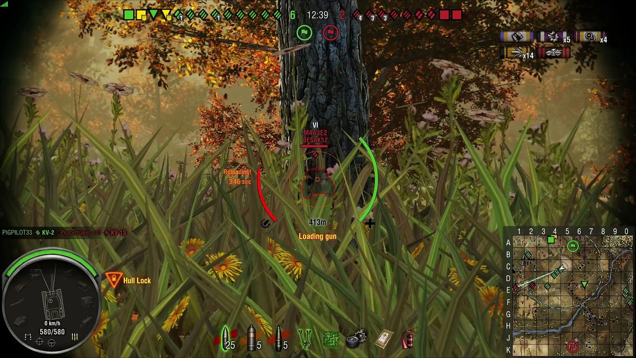 Highcaliber, master badge M ja topgun mitalit lkv 65 II tankilla