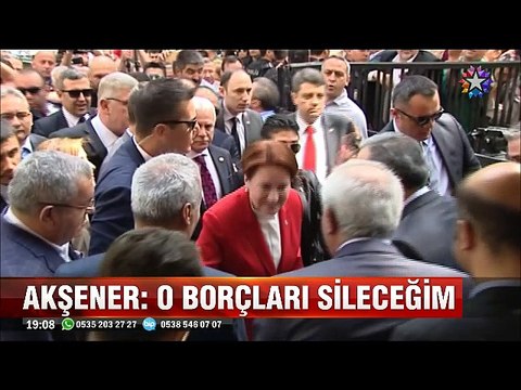 Meral Akşener'in seçim vaatleri 4.5 milyon vatandaşımızın borcunu sileceğiz