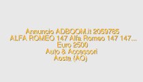 ALFA ROMEO 147 Alfa Romeo 147 147...