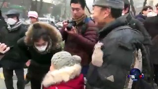 北京便衣粗暴干涉记者采访浦案纪实