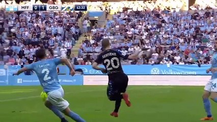 Malmoe 1:2 Goeteborg (Sweden. Allsvenskan. 7 May 2018)