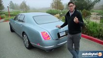 new Bentley Mulsanne Mulliner Test Drive & High-End Luxury Car Video Review