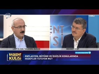 Başkent Kulisi -Kalkınma Bakanı Lütfi Elvan - 15 Ekim 2017