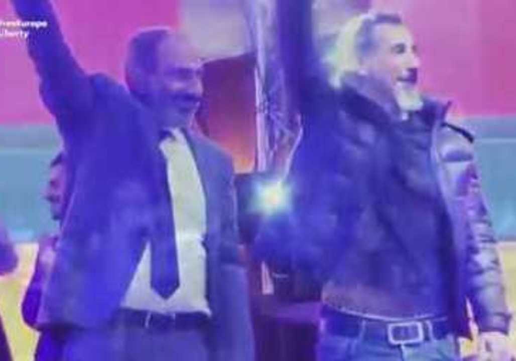 System of a Down's Serj Tankian Joins Armenia Opposition Rally