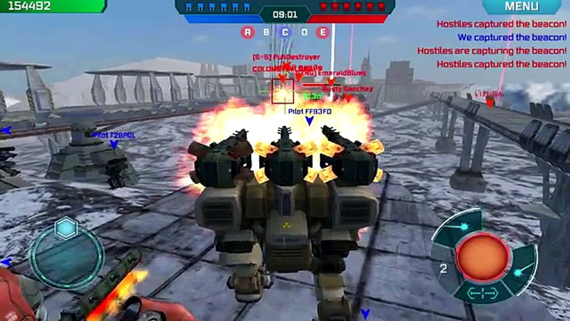 Walking War Robots Fury Triple Trebuchet Gameplay (MAXED) - video  Dailymotion